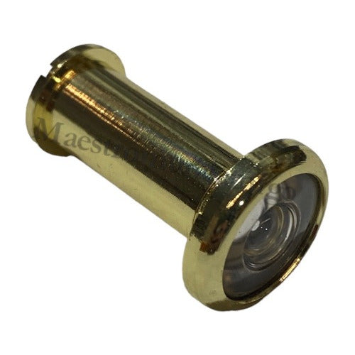 Visor De Puerta Mirilla Ojo Magico Dorado