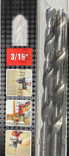 Broca Para Metal Acero Inoxidable 5mm 2un C-tungsteno Pack3