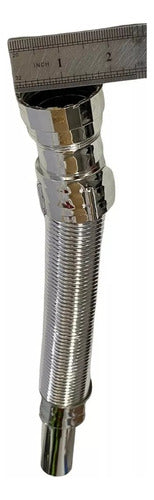 Tuberia De Desague Flexible 1 1/4 Extensible 34cm-77cm S/gri