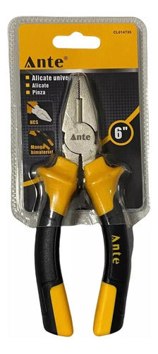 Alicate Universal Acero Al Carbono 6inch Bimaterial Premium