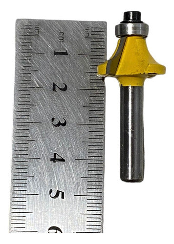 Juego De 6 Brocas Fresas Madera Router 6.35mm 1/4 Pro