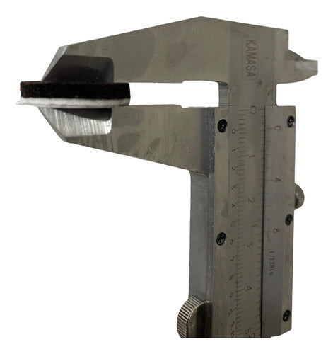 Alfombrillas Adhesiva 20mm Velcro Protectora Tope Pata Pack3