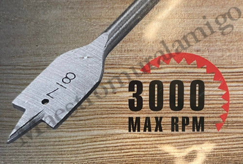 Set Juego Brocas Paleta Para Madera 6pcs Professional