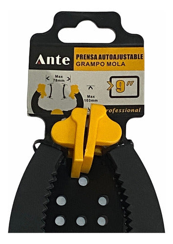 Prensa Auto Ajustable 9 Inch Torque 55lbs Profesional Pack3