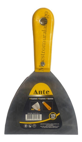 Espatula De 5 Pulgadas De Acero Y Carbono Forjado 125mm Pak3