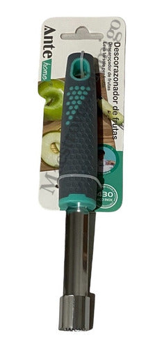 Descorazonador De Frutas De Acero Inoxidable N-430 (pack 2)  Plateado