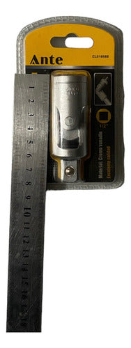 Llave Articulacion Universal Cardan 1/2 Cromovanadio Premium Plateado