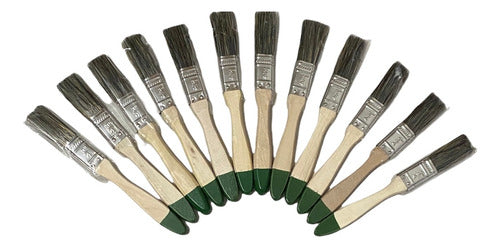 Brocha Para Pintar De 3/4 Pulgada 9.5mm Brochas Heavy Pack12