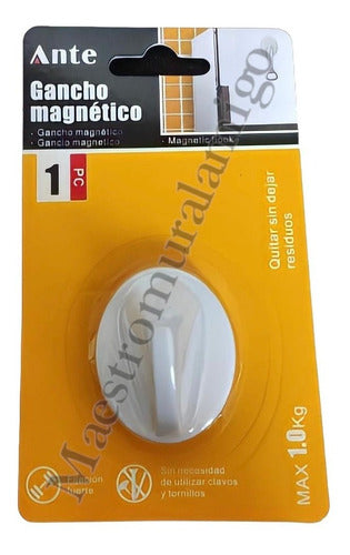Gancho Magnético Extra Fuerte Sostiene 1kg Ideal Para Refri.
