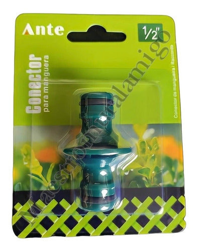Unión Acople Rápido De Manguera De 1/2 Calidad Premium Pack3 Verde