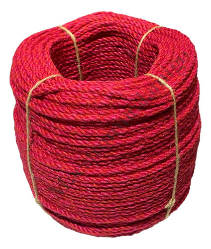 Cuerda Cañamo Cereza Organico, Yute, Soga De 7mm X 25m Cereza
