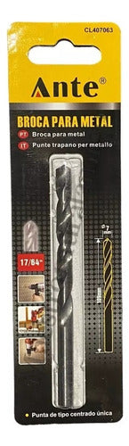 Broca Para Metal Acero Inoxidable 7mm Carburo De Tungsteno