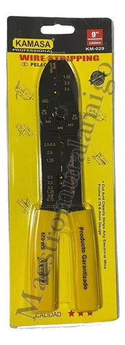 Alicate Pelacables Multiuso Electrico Cortador 9 Inch Pro