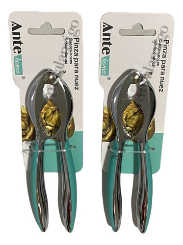 Rompe Nueces Abridor Pelador Cortador De Nuez Cocina (pack2)
