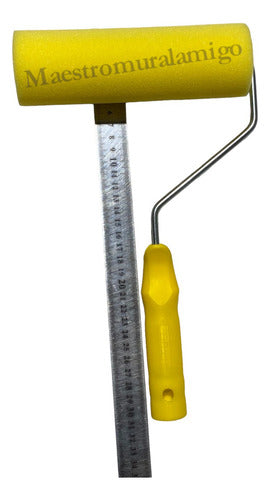Rodillo Esponja Para Pintar Latex Y Sintético 18cm Premium