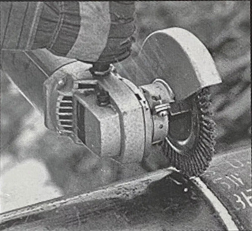 Cepillo Para Amoladora De Acero 100mm Grata Esmeril Pack3 Rojo