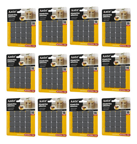 Alfombrillas Adhesiva 20mm Grisc Protector Silla Mesa Docena