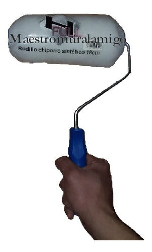 Rodillo Para Pintar De Chiporro Sintético 23cm Alta Calidad