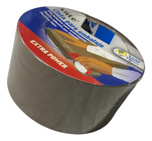 Cinta De Embalaje Café / Huincha Marron 48mmx35m ( Pack 3 ) Café Lisa