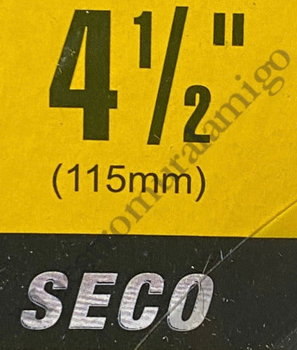 Disco Ceramica Diamantado 4 1/2 Segmentado Seco Uyu