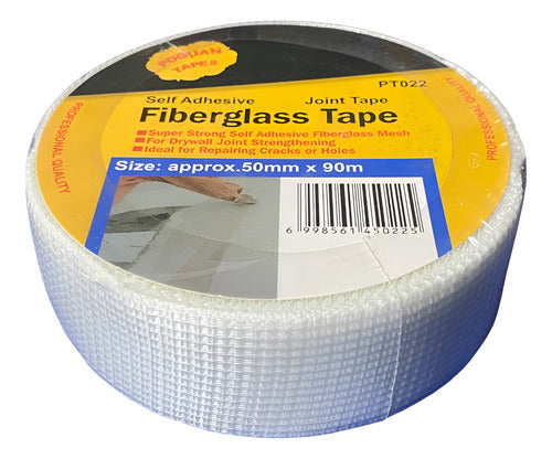 Cinta De Fibra Junta De Pared Adhesiva Extra Fuerte 50mmx90m