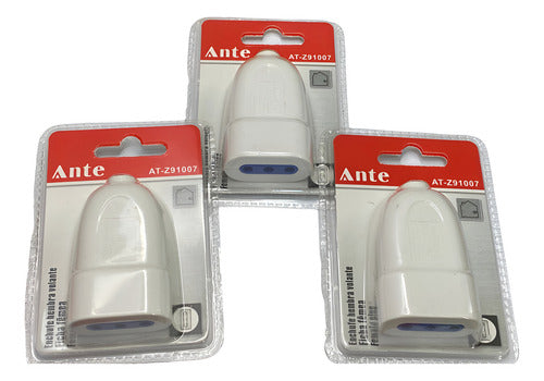 Enchufe Hembra Volante 10a 250v 2200w Certificado Duty Pack3