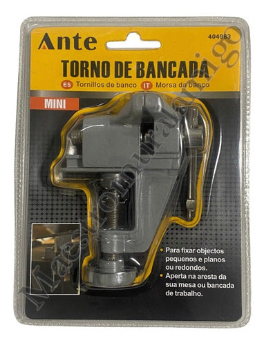Tornillo De Banco Mini Prensa Mecanico Portatil Torno Mesa