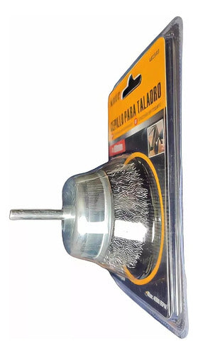 Cepillo Grata Escobilla De Acero Para Taladro 60mm 4500 Rpm