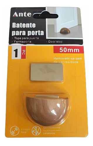 Tope De Puerta Imantado Madera Adhesivo Extra Fuerte 50mm
