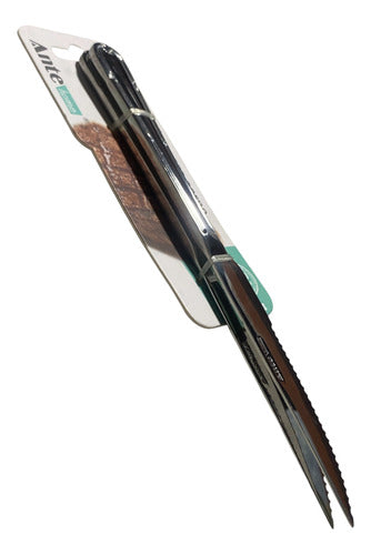 Set 2 Cuchillos Para Carne 100% Acero Inoxidable Nivel 430 Plateado