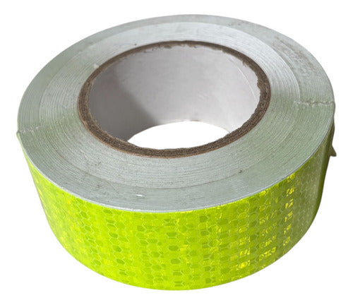 Cinta Reflectante Verde 5cmx25m Extra Fuerte Reflectiva