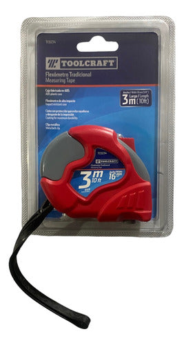 Huincha Medir 3mx16mm Caja Fabricada En Abs De Alto Impacto