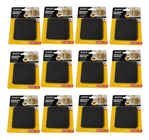 Alfombrillas Adhesiva 85mm Protector Tope Silla Mesa Docena