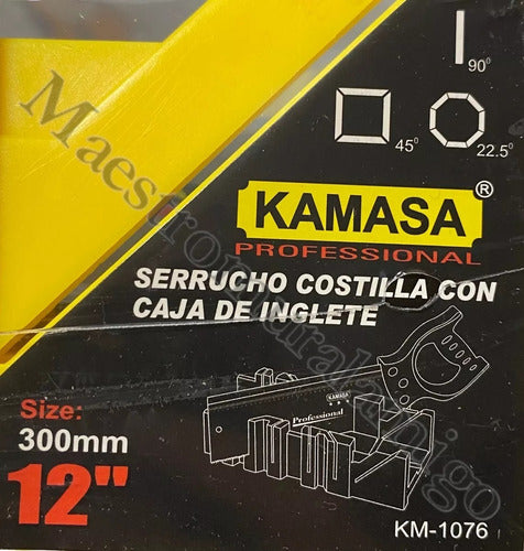 Serrucho Costilla Con Caja Sierra Ingleteadora 12 Inch Pro