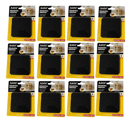 Alfombrillas Tope 85mm Velcros Protector Mueble Mesa Docena