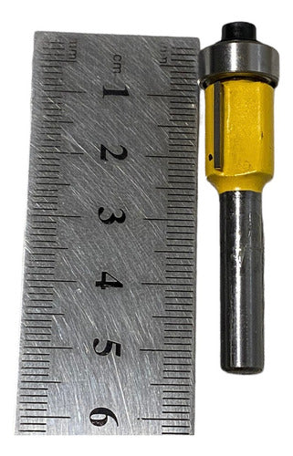 Juego De 6 Brocas Fresas Madera Router 6.35mm 1/4 Pro