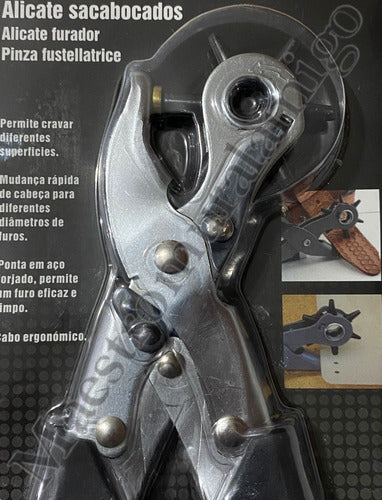 Alicate Sacabocado 10 Pulgadas Mango Ergonomico Puntas Acero