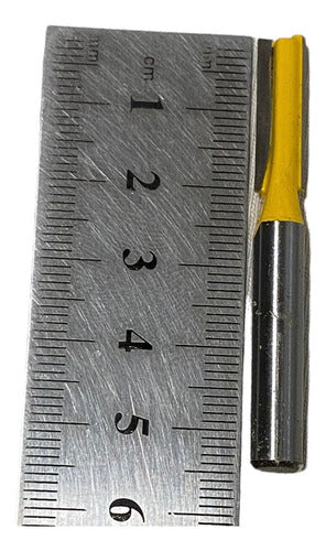 Juego De 6 Brocas Fresas Madera Router 6.35mm 1/4 Pro