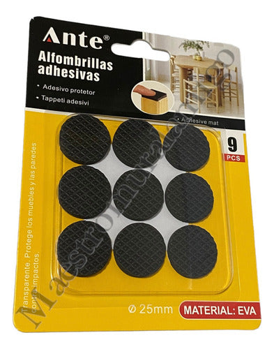 Alfombrillas Adhesiva 25mm Protectora Tope Patas Silla Mesa