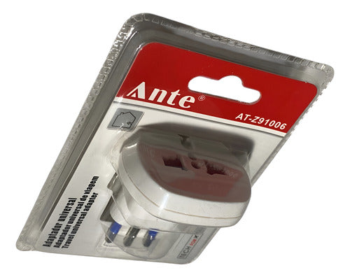 Adaptador Universal Viajero 6en1 Certificado 10a 1500w Pack3