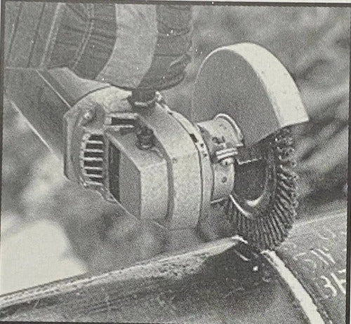 Cepillo De Acero Al Carbono 125mm 11000 Rpm Grata