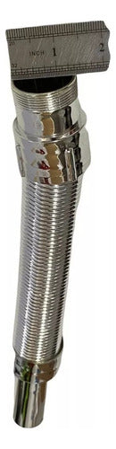 Tuberia De Desague Flexible 1 1/4 Extensible 34cm-77cm S/gri