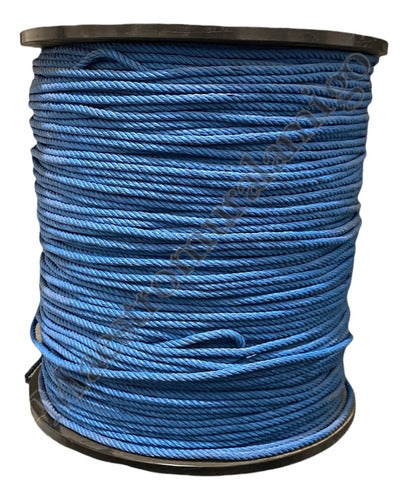 Cordel O Cuerda De Plastico Torcido Para Amarre De 6mmx500m