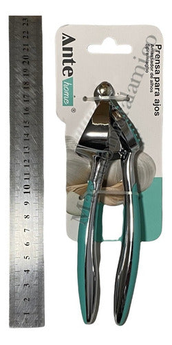 Prensa Para Ajos De Acero Inoxidable N430 Ergonomico (pack2)