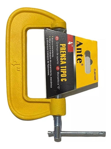 Prensa G / Prensa C 4 Inch Carpinteria Sargento Hilo Grueso