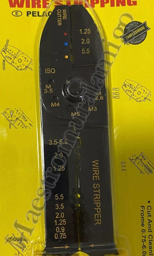 Alicate Pelacable Multiuso Electrico Cortador 9inch Pro Pak3