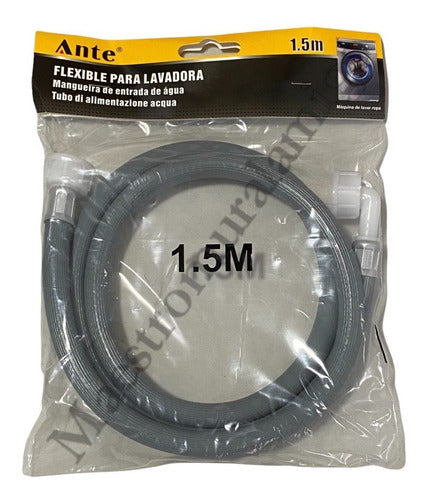 Manguera Entrada De Agua Para Lavadora 1.5 Metros Premium