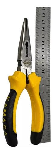 Alicate Punta Larga 6 Inch Mango Antideslizante Professional