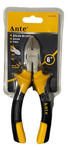Alicate De Corte De Acero Al Carbono 6inch Mango Bimaterial  Amarillo/negro