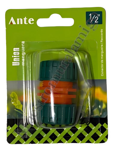 Unión Conector Acople Rápido Manguera De 1/2 Calidad Premium Verde